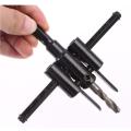 Handy 30mm to 120mm Adjustable Metal Circle Hole Saw Drill Bit Cutter