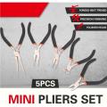 5-Piece Mini Precision Pliers Set SDY-97616