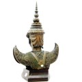 Good Quality Bronze Bust of a Oriental Nobleman