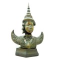 Good Quality Bronze Bust of a Oriental Nobleman