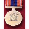 D10) PRO PATRIA MEDAL MINIATURE WITH SOLID SUSPENDER