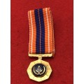 D10) PRO PATRIA MEDAL MINIATURE WITH SOLID SUSPENDER