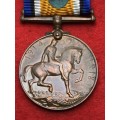 041) WW1 SOUTH AFRICAN LABOUR CORPS BRONZE WAR MEDAL AFRICAN SOLDIER -20031 PTE T SHOBA SANLC