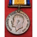 041) WW1 SOUTH AFRICAN LABOUR CORPS BRONZE WAR MEDAL AFRICAN SOLDIER -20031 PTE T SHOBA SANLC