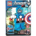 *PinBa Brand* Captain America Minifigure Super Hero