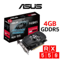 ASUS Phoenix AMD Radeon RX 550 4GB EVO GDDR5 Graphics Card