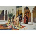 middle eastern - oil painting