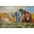big five oil painting