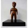 ewe male figure wood sculpture african artefact - venovi/venavi