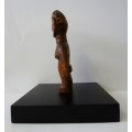 ewe female figure wood sculpture african artefact - venovi/venavi