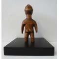ewe female figure wood sculpture african artefact - venovi/venavi