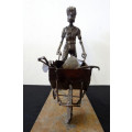 daniel kaseke metal welded sculpture