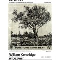 william kentridge - Mudam Contemporary Art Museum exhibition poster
