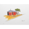 nelson mandela - `my robben island series I` - the church