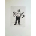 william kentridge - `pet sphinx` print