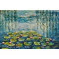 Lily Pond floral Oil Painting