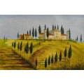 Tuscany landscape Oil Painting