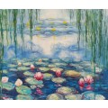 Lily Pond - Oil Painting