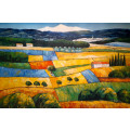 modern countryside landscape Oil Painting