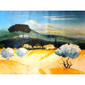 large size landscape oil painting