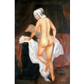 figurative nude study oil painting