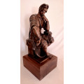 Lorenzo de` Medic Bronze Sculpture