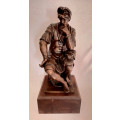 Lorenzo de` Medic Bronze Sculpture