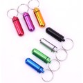 Qulaity Waterproof Mini Aluminium Alloy Pill Container / Bison Tubes Red (In Stock)