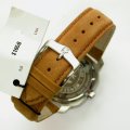NEW $1650 GENTS WENGER GENTS WENGER 43MM TAN & BLACK DIAL SS 100M  ESCORT WATCH