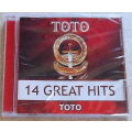 TOTO 14 Great Hits SOUTH AFRICA Cat# CDSM521