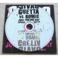 DAVID GUETTA VS. DAVID BOWIE Just for One Day (Heroes) Promo Cardsleeve