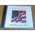 DON McLEAN American Pie The Very Best Of