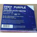 DEEP PURPLE In Concert Live in London 1974 CD