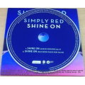 SIMPLY RED Shine On promo cardsleeve CD