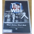 THE WHO Who`s Better, Who`s Best DVD