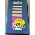 MEZZOFORTE High Voltage  Import VHS Video Cassette