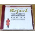 MOZART The Complete Mozart Edition Highlights 19 Complete Movements and Arias  [Classical Box 4]