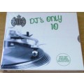 MINISTRY OF SOUND DJ`s Only 10  3xCD  [Shelf Z Box 3]