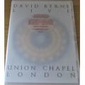DAVID BYRNE Live Union Chapel London  DVD
