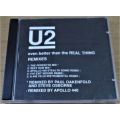 U2 Even Better Than The Real Thing Remixes IMPORT CD [Shelf Z Box 4]