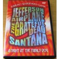 JEFFERSON AIRPLANE / GRATEFUL DEAD / SANTANA  A Night at the Family Dog DVD