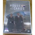 HOUSE OF CARDS The Third Season 3 DVD