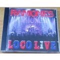 THE RAMONES Loco Live  [Shelf G Box 22]