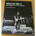 JOHN MAYER Where the Light Is Live in Los Angeles DVD