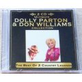 DOLLY PARTON DON WILLIAMS Ultimate Collection BLACK SOUTH AFRICA Cat#SSDB 655