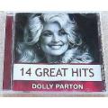 DOLLY PARTON 14 Great Hits SOUTH AFRICA Cat# CDSM516