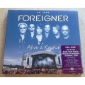 FOREIGNER Alive & Rockin' CD+DVD Digipak