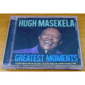 HUGH MASEKELA Greatest Moments SOUTH AFRICA Cat# CDGBS004