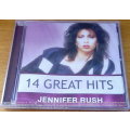 JENNIFER RUSH 14 Great Hits SOUTH AFRICA Cat# CDSM555