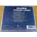 JULUKA African Litany SOUTH AFRICA Cat# RSMCD 1025 Johnny Clegg